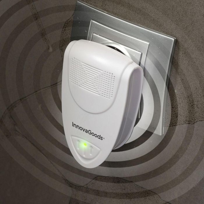 Ahuyentador Ultrasónico de Insectos y Roedores Mini InnovaGoods