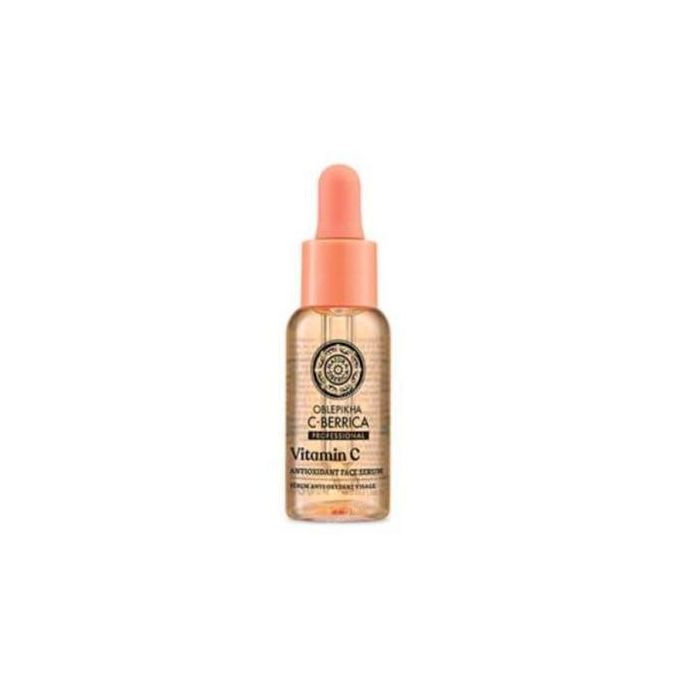 Natura Siberica Oblepikha C-Berrica Serum Facial Antioxidante con Vitaminas C, E, A y Ácido Hialurónico 30ml