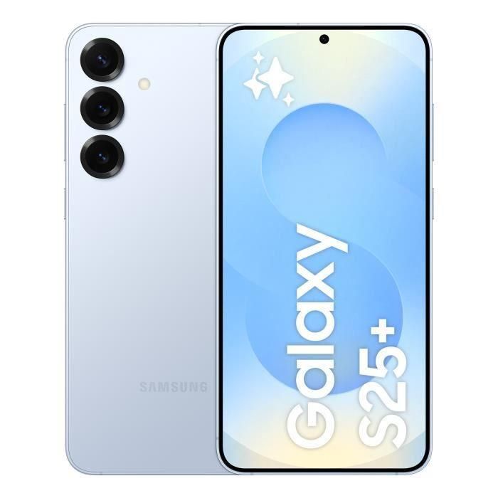 Smartphone Samsung Galaxy S25+ 12GB/ 512GB/ 6.7"/ 5G/ Azul Claro Smartphone Samsung Galaxy S25+ 12GB/ 512GB/ 6.7"/ 5G/ Azul Claro