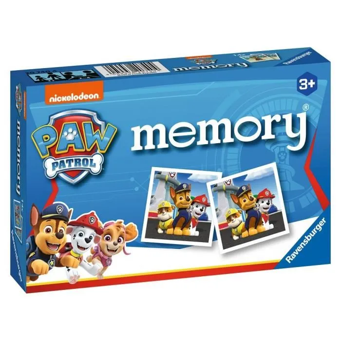 Ravensburger Memory Paw Patrol para Niños a partir de 3 Años Juego de Memoria Educativo 2