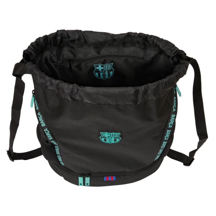 Mochila Saco Infantil F.C. Barcelona Negro 35 x 40 x 1 cm 1
