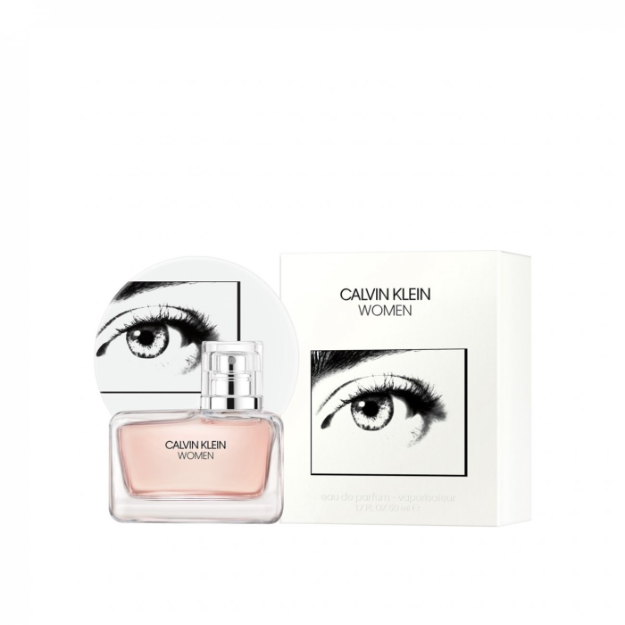 Calvin Klein Women Eau de Parfum 50ml Vaporizador - Fragancia Floral Cítrica para Mujer. Perfume Inspirador con Notas de Eucalipto y Jazmín.