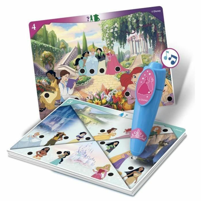 Clementoni CLE8005125166732 Quizy - Juego de Preguntas Princesa 3 Clementoni CLE8005125166732 Quizy - Juego de Preguntas Princesa 3