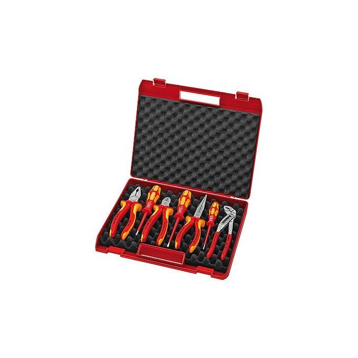 Knipex Caja de herramientas para montaje eléctrico