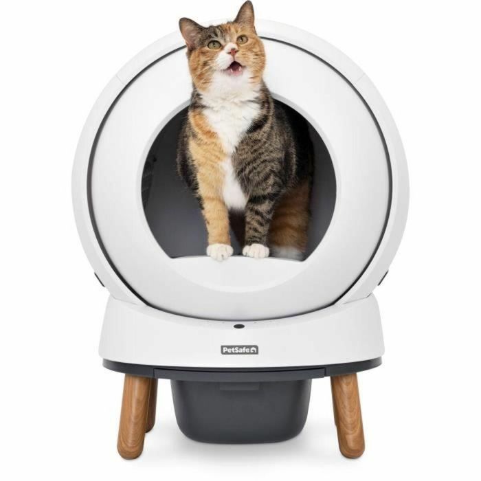 Petsafe PET0729849179868 Caja de arena autolimpiante Smart Spin Conectada Blanca 2