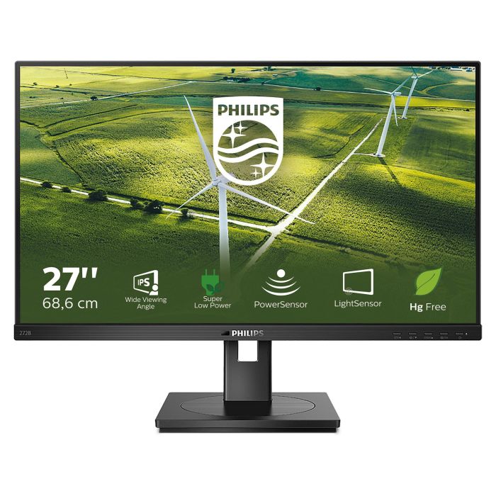 Philips 272B1G Monitor 27 Pulgadas IPS Full HD 1920x1080 DVI HDMI DP USB 4ms Negro 0 Philips 272B1G Monitor 27 Pulgadas IPS Full HD 1920x1080 DVI HDMI DP USB 4ms Negro 0