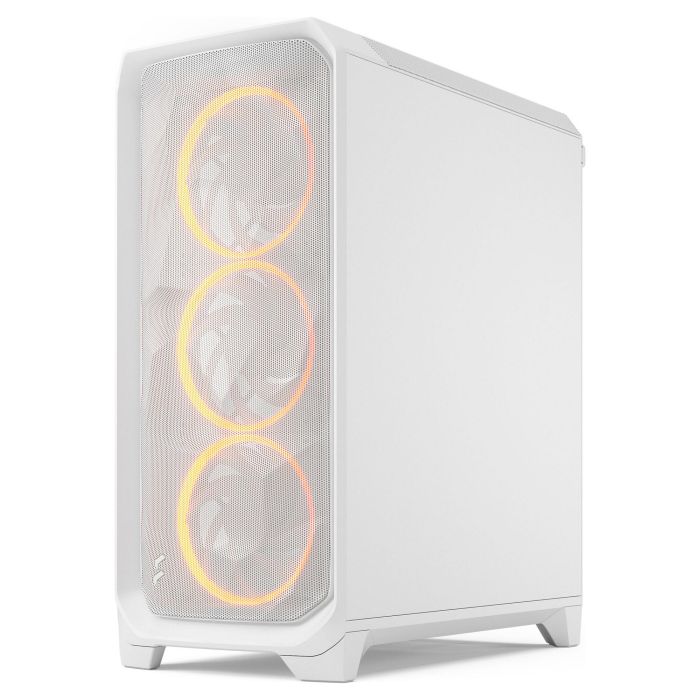 Fractal Design Meshify 3 White RGB TG Light Tint Caja de PC con Panel de Vidrio Templado e Iluminación RGB 8