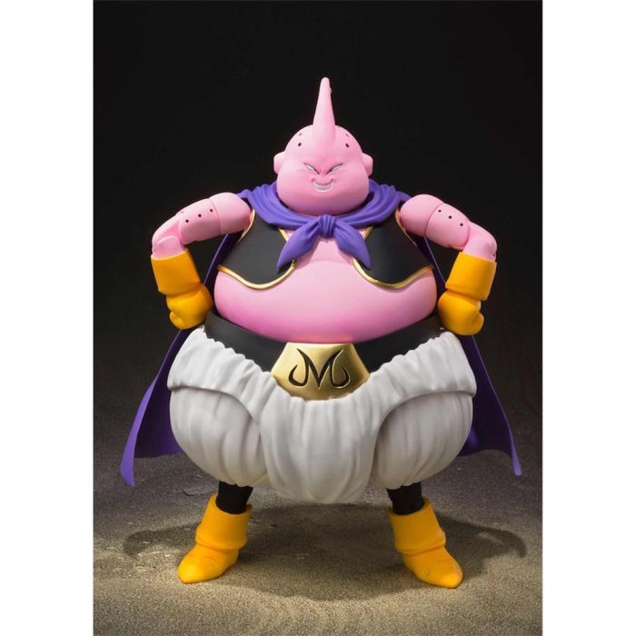 Bandai S.H. Figuarts Majin Boo Good Dragon Ball Z Figura Articulada 18cm con Manos y Caras Intercambiables, Chocolate