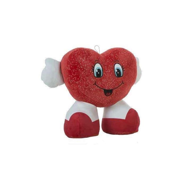 Peluche corazón zapatón 32 cm 1 Peluche corazón zapatón 32 cm 1