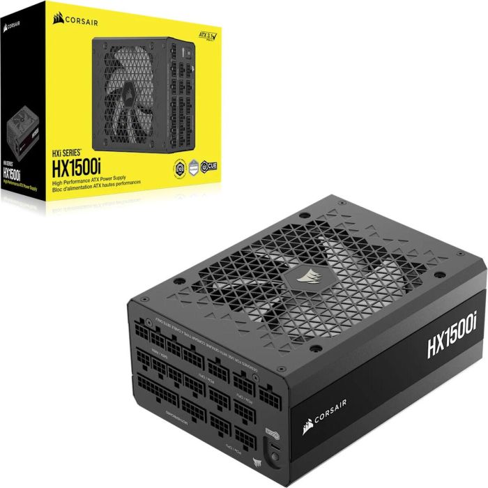 Corsair CP-9020309-EU Fuente Alimentación HX1500i 1500W 80 Plus Platinum ATX 3.0 C20 Silenciosa para Ordenador 9 Corsair CP-9020309-EU Fuente Alimentación HX1500i 1500W 80 Plus Platinum ATX 3.0 C20 Silenciosa para Ordenador 9