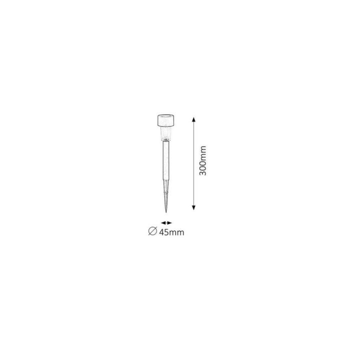 Luz Solar RABALUX "Solar 1" LED 0,1W IP44 [RAB-8365] 1