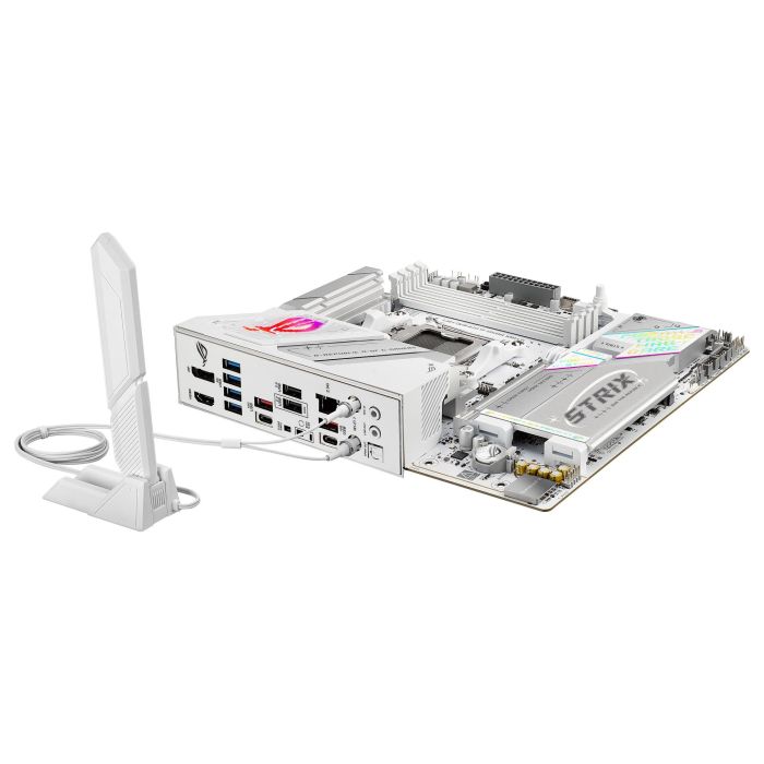 ASUS ROG STRIX B850-G GAMING WiFi Placa Base para PC, Chipset AMD B850, DDR5-SDRAM, Micro ATX 9