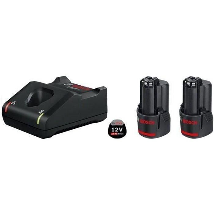 Conjunto básico 2 GBA 12V 2.0AH + Gal 12V -40 baterías en caja de cartón - Bosch - 1600A019R8 Conjunto básico 2 GBA 12V 2.0AH + Gal 12V -40 baterías en caja de cartón - Bosch - 1600A019R8
