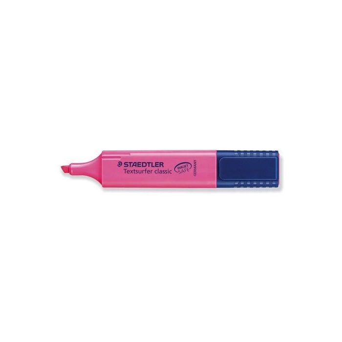 Marcador Fluor Staedtler 364 Textsurfer Classic Rosa 10 unidades