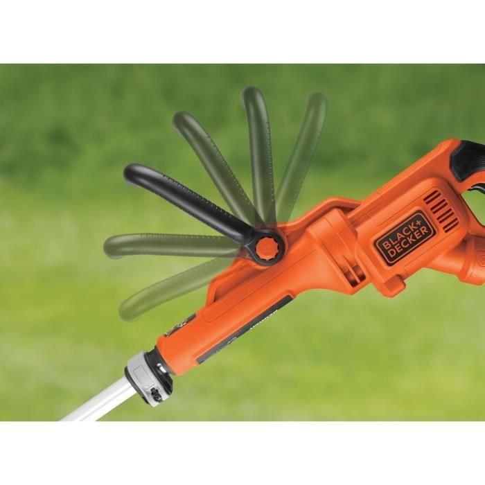 BLACK & DECKER GL8033 Cortador de bordes eléctrico 800W, 33cm, con E-Drive®, Cabezal 180° y Mango ajustable 2 BLACK & DECKER GL8033 Cortador de bordes eléctrico 800W, 33cm, con E-Drive®, Cabezal 180° y Mango ajustable 2