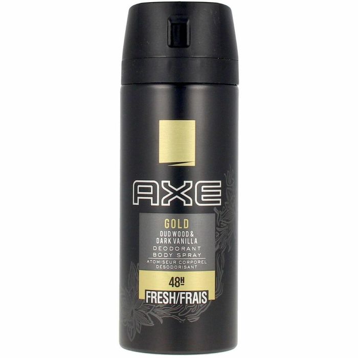 Axe Desodorante Vaporizador Gold Dark Vanilla para Hombre 150 ml, hasta 48h de Protección