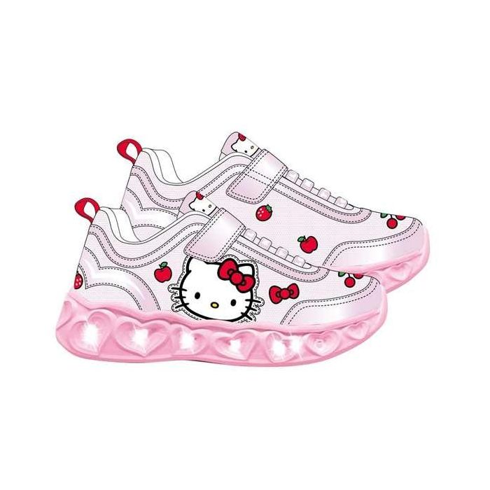 Deportiva suela ligera eva con luces hello kitty t028 Deportiva suela ligera eva con luces hello kitty t028