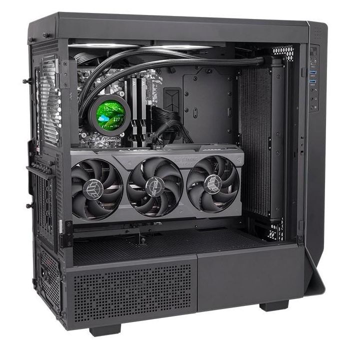 Thermaltake TOUGHLIQUID Ultra 280 CPU Liquid Cooler All-In-One, Refrigeración Líquida, Negro, 2 Ventiladores 140mm, Radiador 280mm, Compatible Intel/AMD 5 Thermaltake TOUGHLIQUID Ultra 280 CPU Liquid Cooler All-In-One, Refrigeración Líquida, Negro, 2 Ventiladores 140mm, Radiador 280mm, Compatible Intel/AMD 5