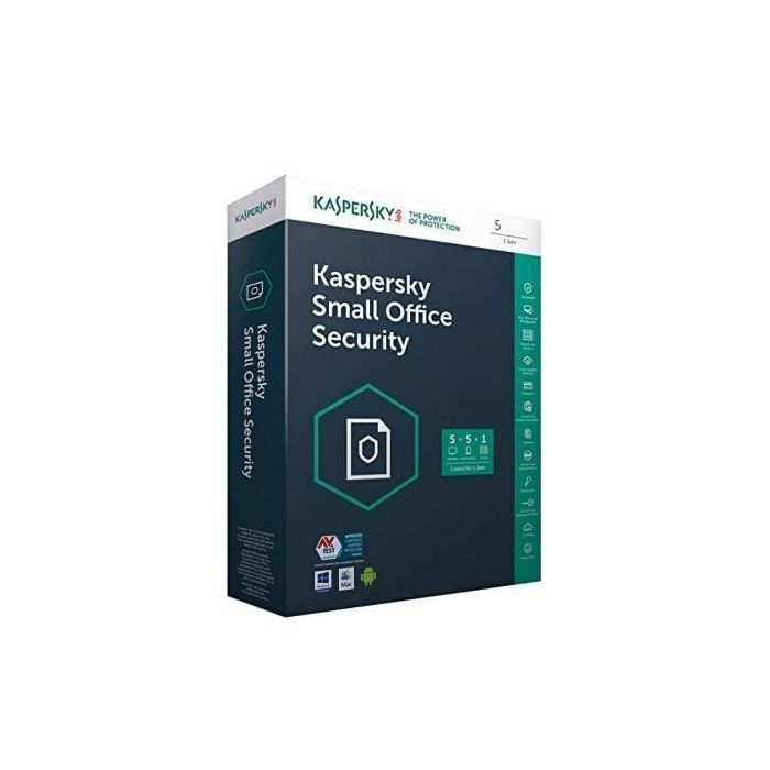 ANTIVIRUS KASPERSKY SMALL OFFICE V2 5 PCS/MOVILES - 1 SERVIDOR - 1 AÑO - CIFRADO DE DATOS - BACKUP AUTOMÁTICO - COMPATIBLE WINDOWS / MAC / ANDROID ANTIVIRUS KASPERSKY SMALL OFFICE V2 5 PCS/MOVILES - 1 SERVIDOR - 1 AÑO - CIFRADO DE DATOS - BACKUP AUTOMÁTICO - COMPATIBLE WINDOWS / MAC / ANDROID