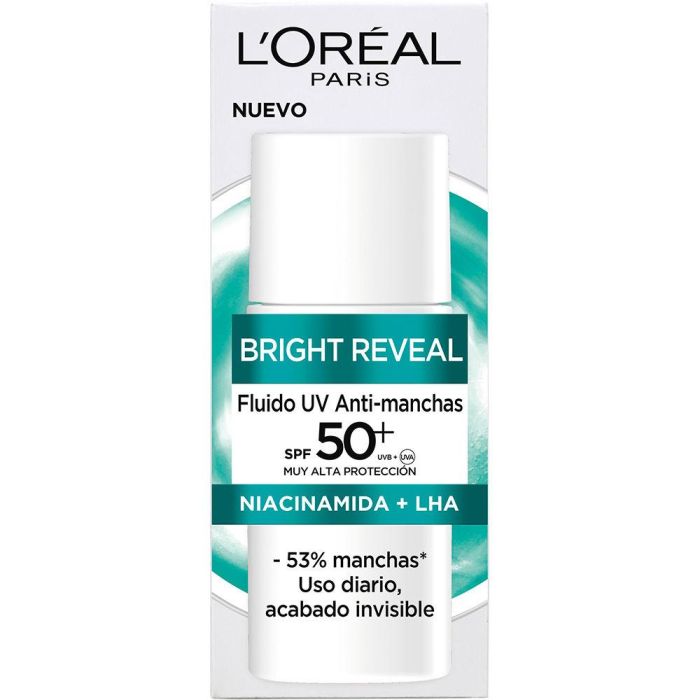 L'Oréal Paris BRIGHT REVEAL NIACINAMIDA Fluido Anti-manchas SPF50+ 50 ml