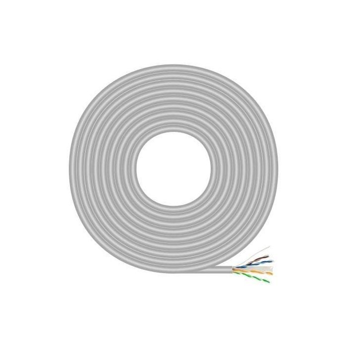 AISENS A135-0750 Cable de Red Cat6 UTP Gris, Bobina de 305 metros, AWG23, 250MHz, Conductor CCA para Instalación 1 AISENS A135-0750 Cable de Red Cat6 UTP Gris, Bobina de 305 metros, AWG23, 250MHz, Conductor CCA para Instalación 1