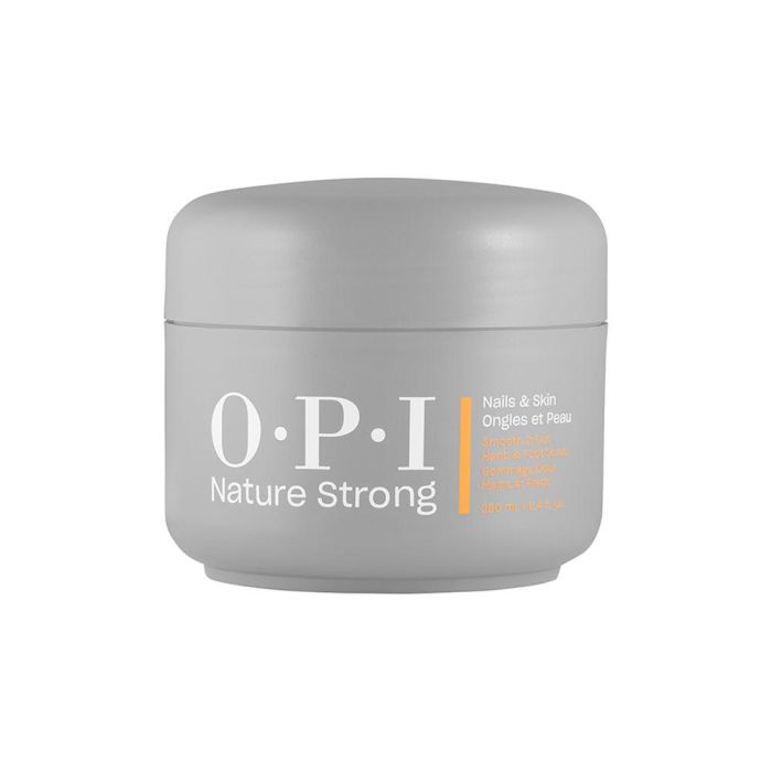OPI Exfoliante NATURE STRONG SKINCARE para Manos y Pies 250 ml - Suaviza, Nutre, 95.2% Origen Natural, Vegano