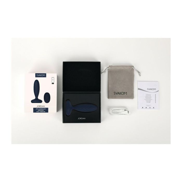 Plug Anal Svakom Negro (10 cm) 5