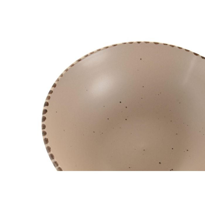 Plato Scandi DKD Home Decor Marron 20.3 x 5.3 x 20.3 cm (6 Unidades) 1 Plato Scandi DKD Home Decor Marron 20.3 x 5.3 x 20.3 cm (6 Unidades) 1