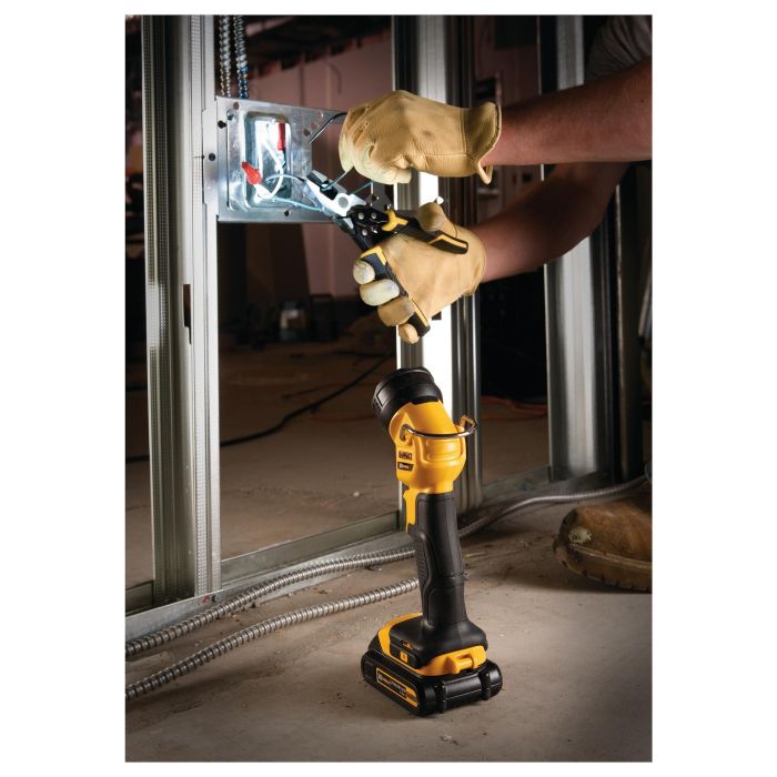 DEWALT DCL040 Lámpara LED Luz de Trabajo Independiente 500 lm Negro Amarillo 18V 1