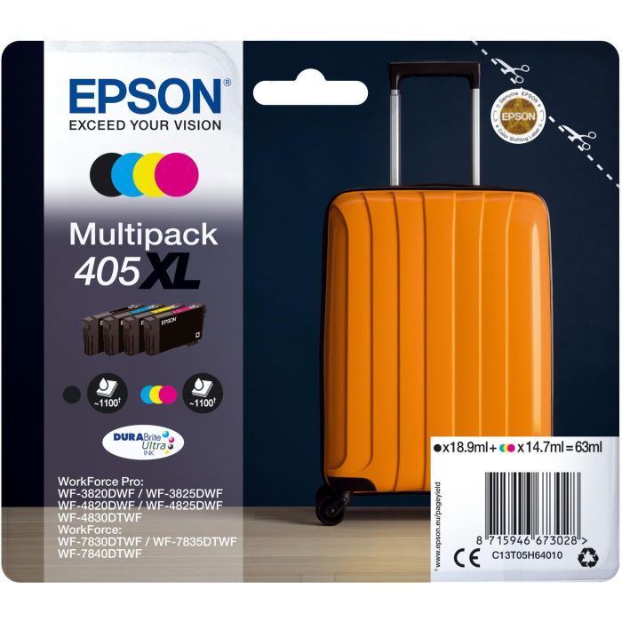 EPSON Multipack 4-colours 405XL DURABrite Ultra Ink