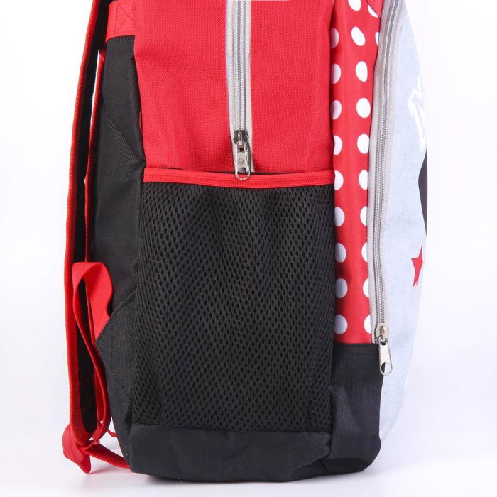 Mochila Escolar Minnie Mouse Rojo (32 x 41 x 14 cm) 4 Mochila Escolar Minnie Mouse Rojo (32 x 41 x 14 cm) 4