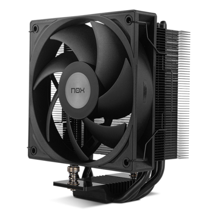 NOX Hummer R-400 Refrigerador de Aire para Procesador con Ventilador de 12 cm, NXHUMMERR400BK, Negro