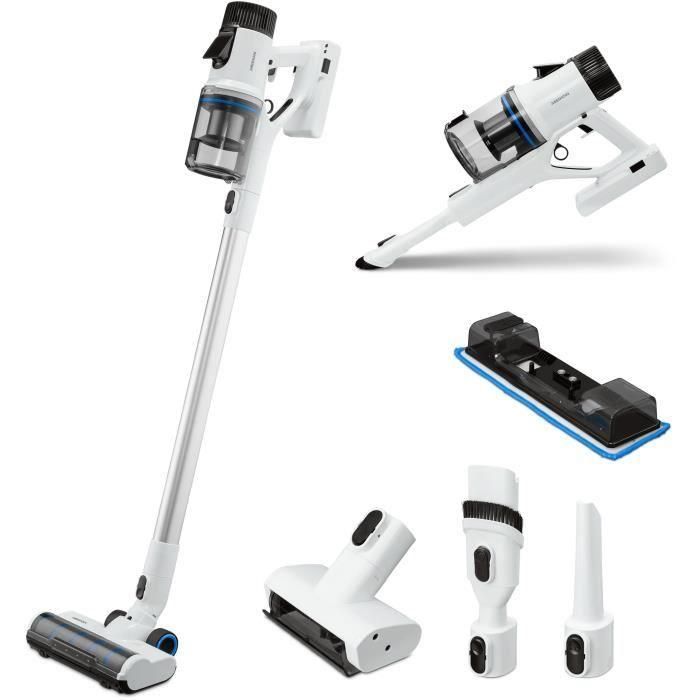 MEDION P350 - Aspirador Escoba Inalámbrico - Potencia 24 kPa / 350W - Sensor de polvo - HEPA H13 - Pantalla táctil LED 1 MEDION P350 - Aspirador Escoba Inalámbrico - Potencia 24 kPa / 350W - Sensor de polvo - HEPA H13 - Pantalla táctil LED 1
