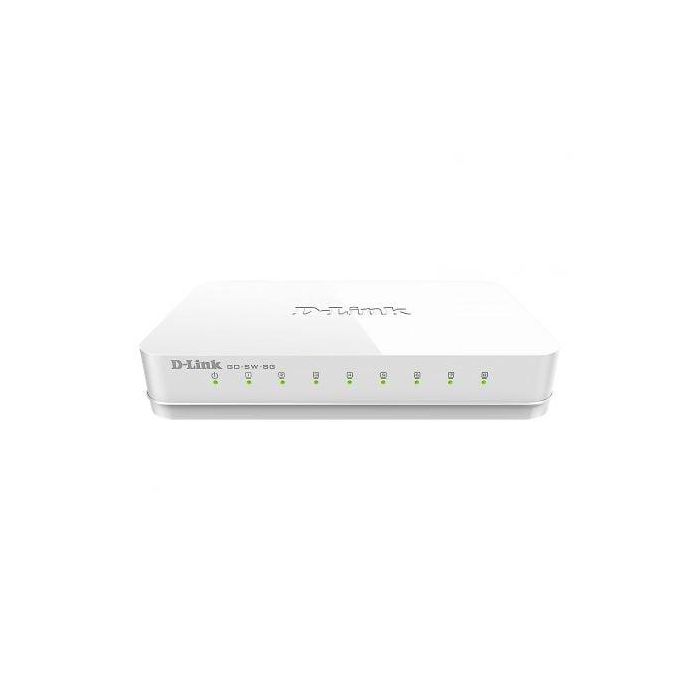 Switch D-Link GO-SW-8G 8 Puertos/ RJ-45 10/100/1000 Switch D-Link GO-SW-8G 8 Puertos/ RJ-45 10/100/1000