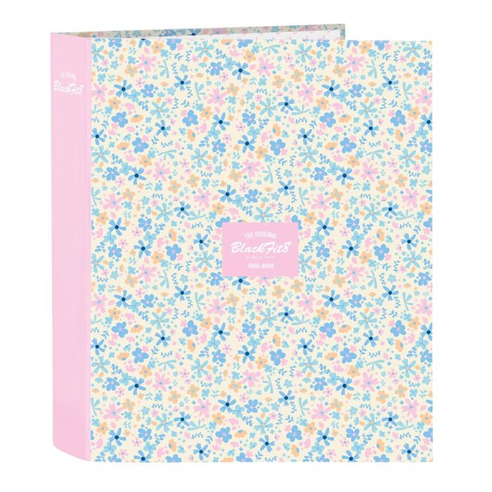Carpeta de anillas BlackFit8 Blossom Multicolor A4 27 x 33 x 6 cm 0 Carpeta de anillas BlackFit8 Blossom Multicolor A4 27 x 33 x 6 cm 0