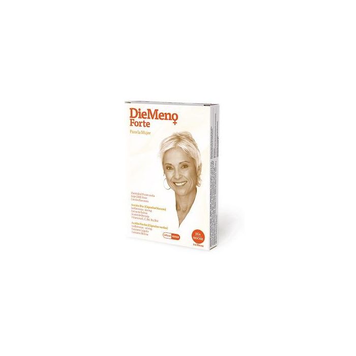 ALMOND Diemeno Forte 30+30 Cápsulas. Soporte nutricional para menstruación y menopausia con Isoflavonas de Soja y Salvia.
