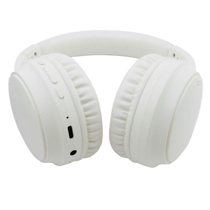 Auriculares Bluetooth CoolBox COO-AUB-40WH Beige 3