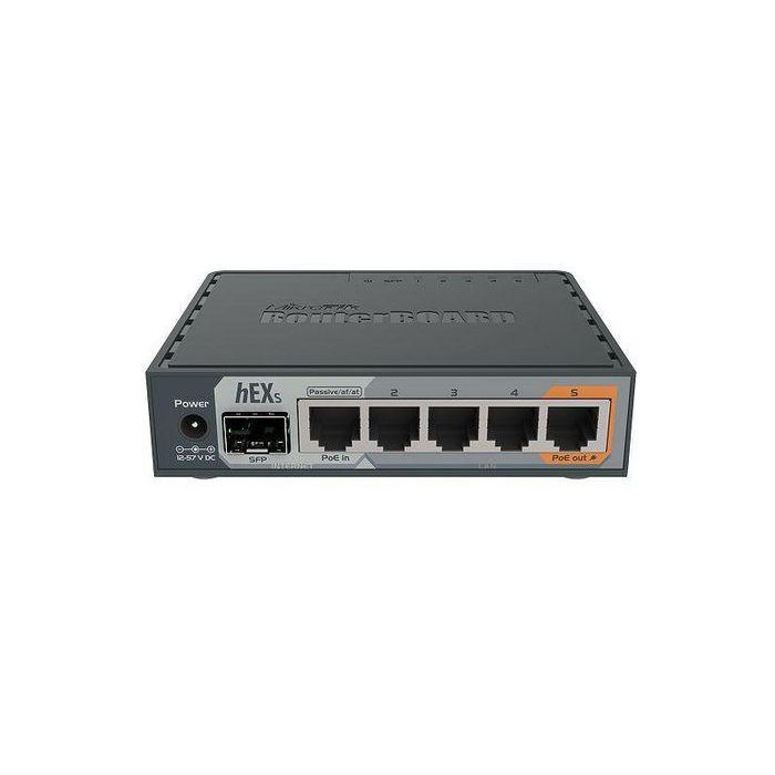 MikroTik 5x Gigabit Ethernet, SFP, Dual Core 880MHz CPU, 256MB RAM, USB, microSD, RouterOS L4, support for IPsec hardware encryption and The Dude server package MikroTik 5x Gigabit Ethernet, SFP, Dual Core 880MHz CPU, 256MB RAM, USB, microSD, RouterOS L4, support for IPsec hardware encryption and The Dude server package