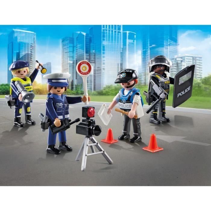 Playmobil Figuras de Policía City Action - Set de Juego de Acción para Niños y Niñas a partir de 4 Años 1 Playmobil Figuras de Policía City Action - Set de Juego de Acción para Niños y Niñas a partir de 4 Años 1