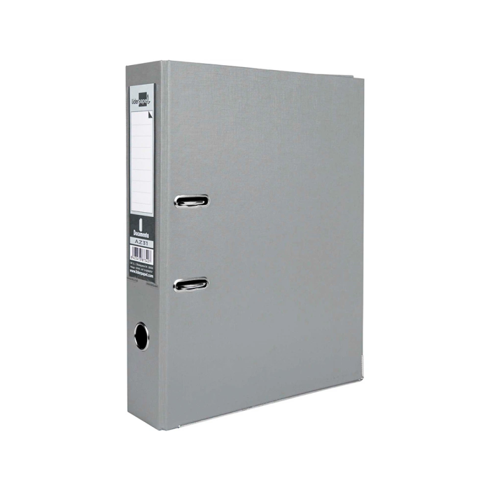 Carpeta de anillas Liderpapel AZ31 A4 Amarillo Gris (1 unidad) 1