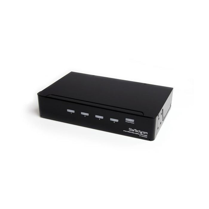Conmutador HDMI Startech ST124HDMI2 Negro 1