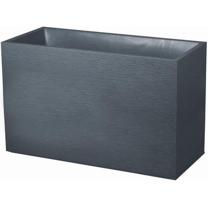 EDA Muret Graphit 99,5x39,5x60cm - Capacidad 116L - Gris antracita EDA Muret Graphit 99,5x39,5x60cm - Capacidad 116L - Gris antracita