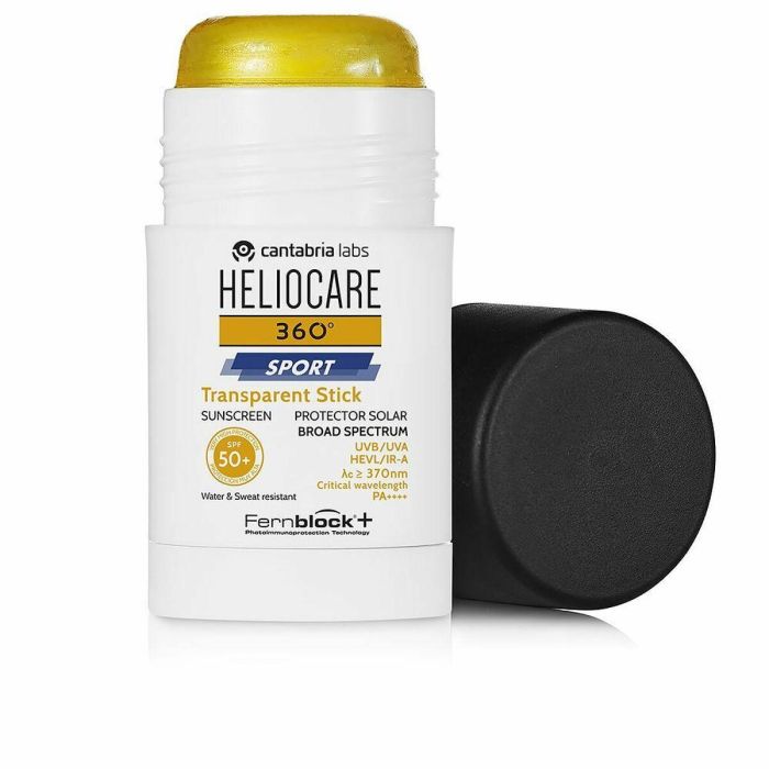 Heliocare 360° Sport Protector Solar Transparente En Stick Spf50+