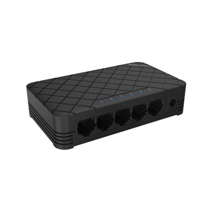 Ruijie Networks Reyee RG-ES05G Switch Gigabit Ethernet No Administrado Escritorio Plug & Play Negro para Pequeñas Empresas SOHO 1