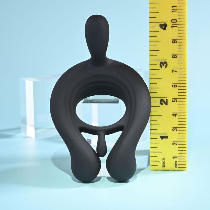 Anillo para el Pene Playboy Playboy Negro 4