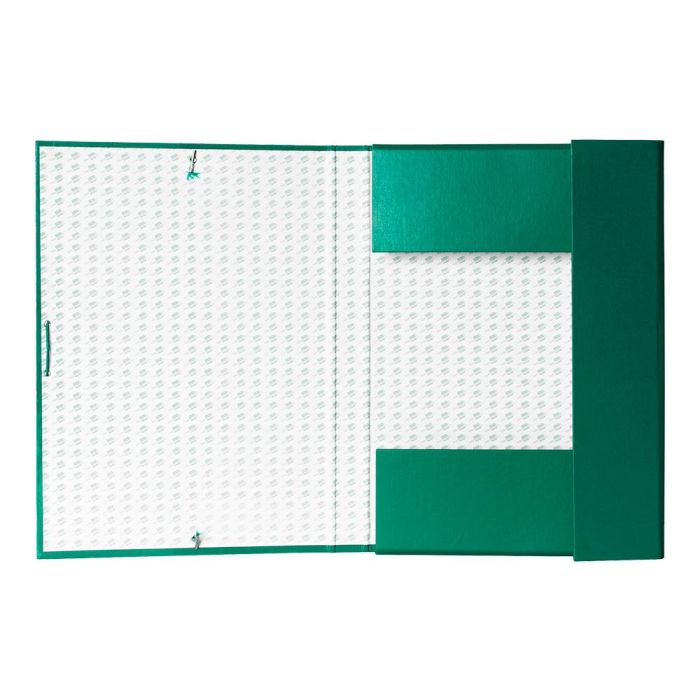 Carpeta Proyectos Liderpapel Folio Lomo 30 mm Carton Forrado Verde 8