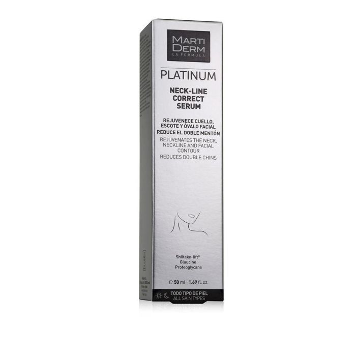 Martiderm Platinum Neck Lin Corrector de Cuello y Escote Tratamiento Antiarrugas 50 ml