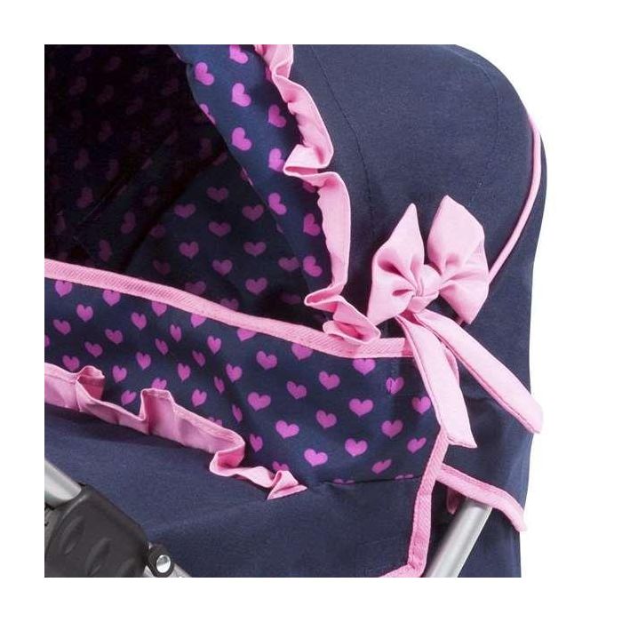 Coche muñecas trendy azul marino 67x67x41 cm 3 Coche muñecas trendy azul marino 67x67x41 cm 3
