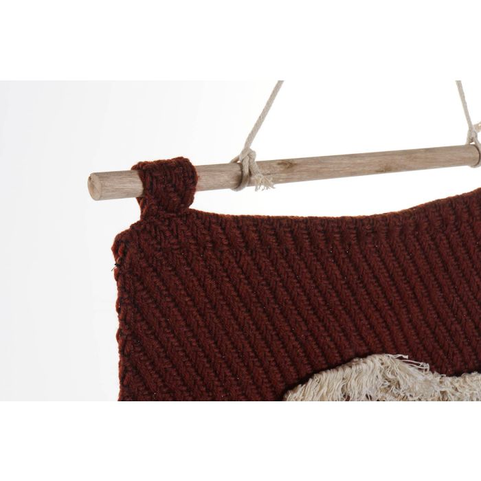 DKD Home Decor Tapiz Pared Boho Rojo Natural 2 x 115 x 45 cm Poliester 1 DKD Home Decor Tapiz Pared Boho Rojo Natural 2 x 115 x 45 cm Poliester 1