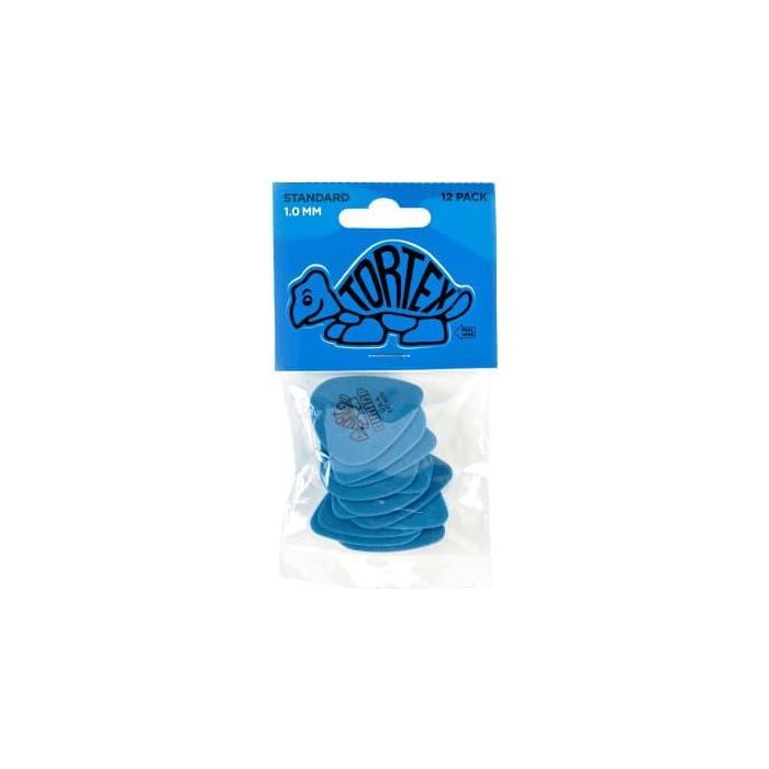DUNLOP Pack de 12 Unidades Tortex / Standard Púas de Guitarra 1,00mm